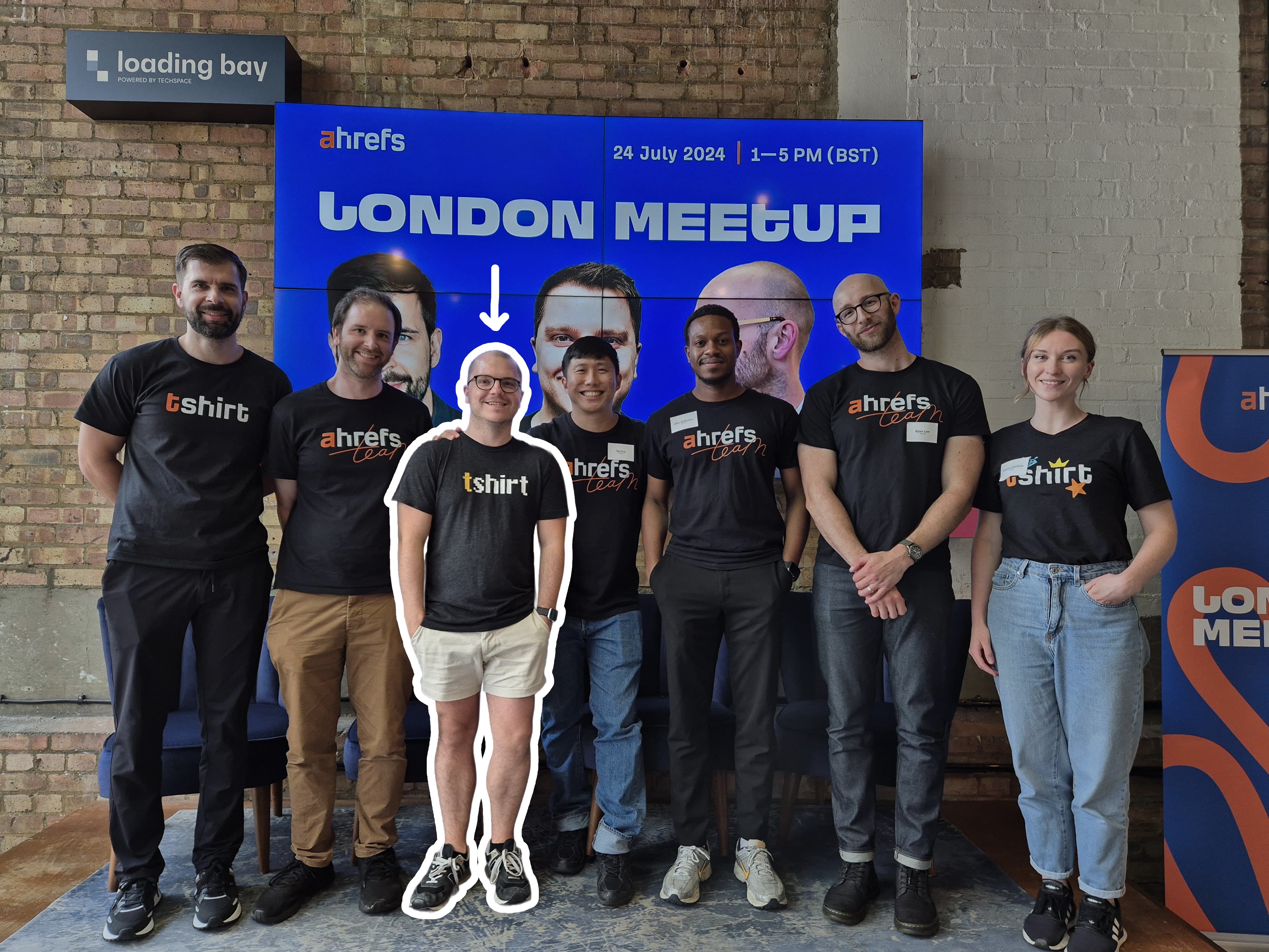Josh at Ahrefs London Meetup